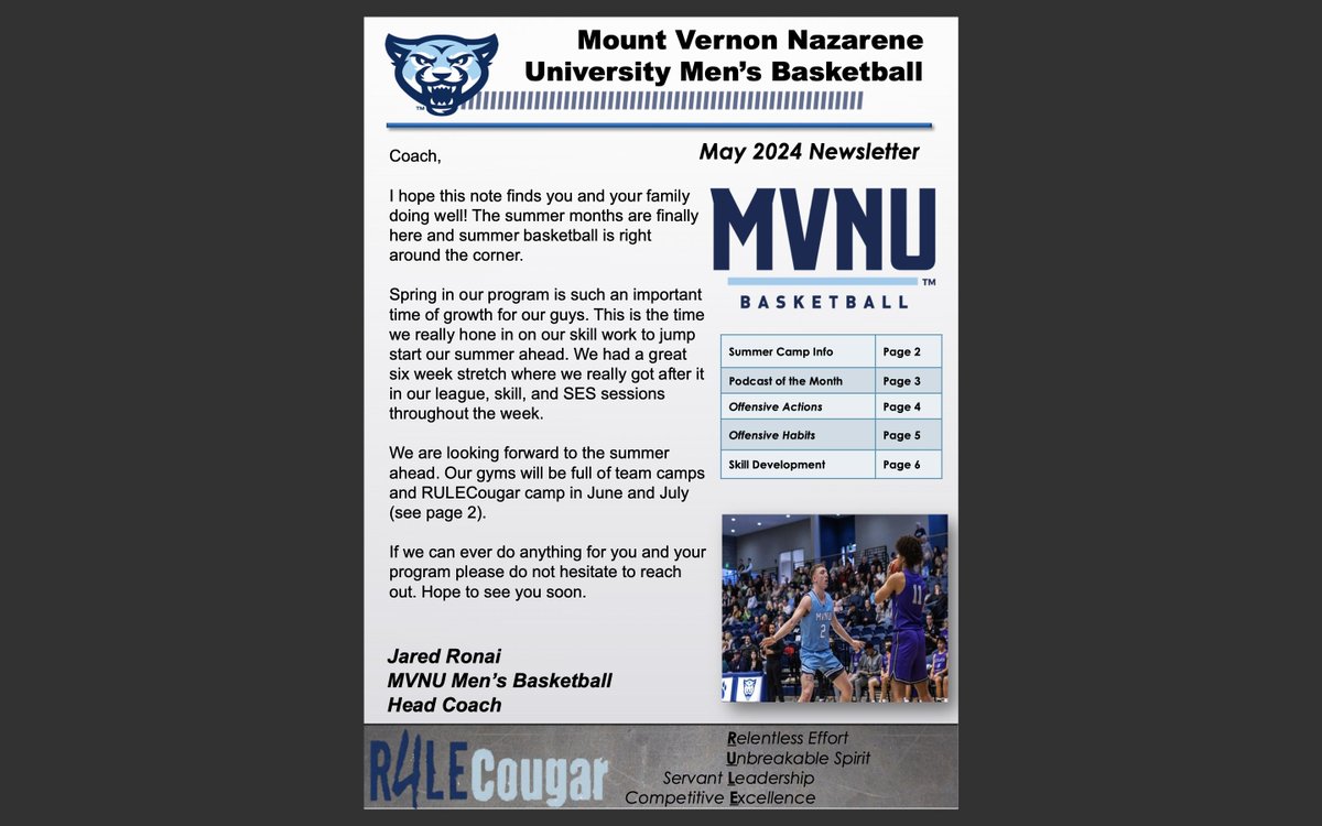 A Pen And A Napkin (@apenandanapkin) on Twitter photo Hope you enjoyed our pod w/ <a href="/JRonai/">Jared Ronai</a> & <a href="/RULECougar/">MVNU Basketball</a> yesterday! If you're interested in more from Coach Ronai's program, send him an email at jared.ronai@mvnu.edu to get on the subscription list! Hope you enjoyed our pod w/ <a href="/JRonai/">Jared Ronai</a> & <a href="/RULECougar/">MVNU Basketball</a> yesterday! If you're interested in more from Coach Ronai's program, send him an email at jared.ronai@mvnu.edu to get on the subscription list!