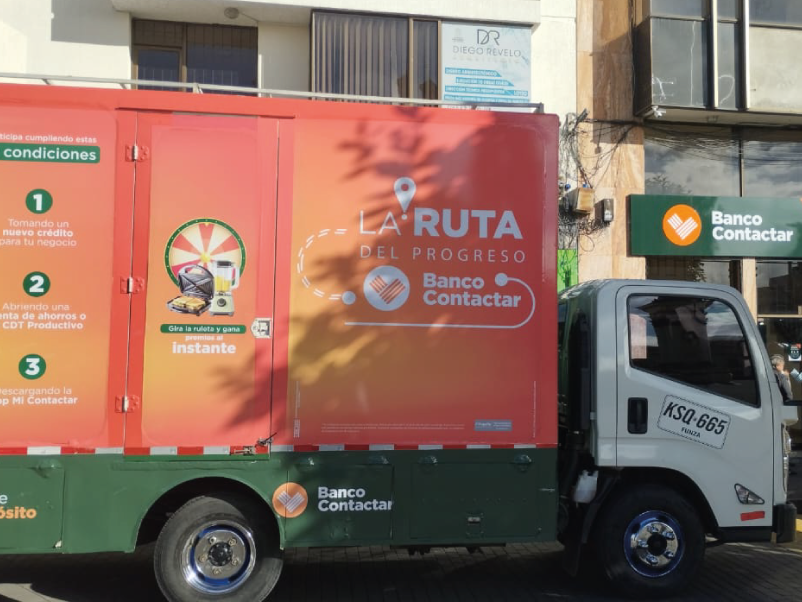 Nos llena de orgullo recorrer Colombia con nuestra #RutaDelProgreso🚚✨ Una iniciativa que impulsa el desarrollo de miles de microempresarios en el campo y la ciudad👨‍🌾🛣️ Conoce más en este artículo que hace parte de nuestras #NoticiasBancoContactar👇

🔗latinpyme.com/banco-contacta…