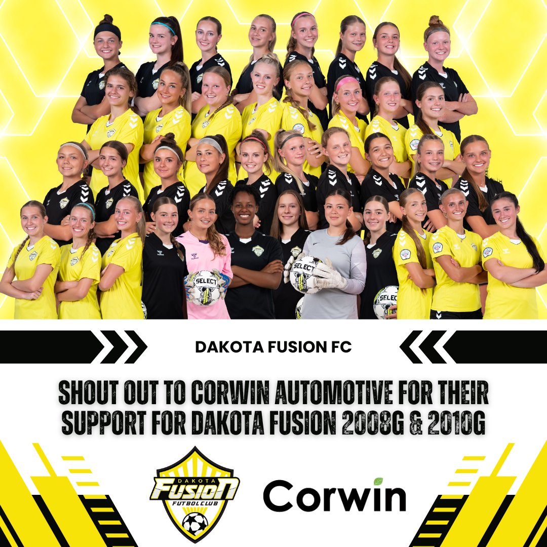 Big shout out to Corwin Automotive for their awesome support for the Dakota Fusion 2008G &amp; 2010G Teams!