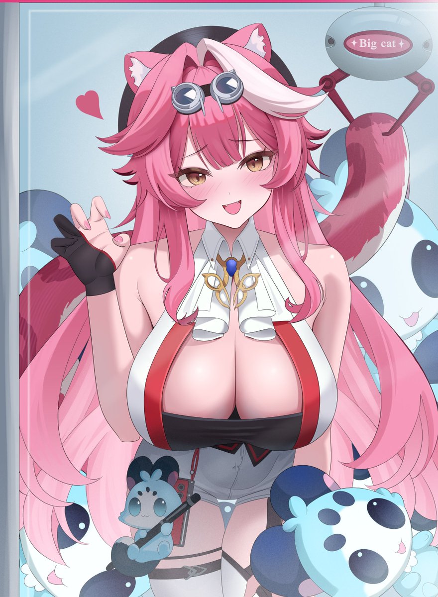Layunaartt's tweet image. Big cat big trouble 💕 #RaorArt