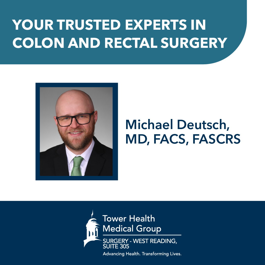 Dr. Michael Deutsch, a board-certified general surgeon with fellowship training in colon and rectal surgery, uses advanced, minimally invasive techniques, including robotic surgery, to help you heal faster and feel better sooner. Accepting new patients:  bit.ly/4lqifME