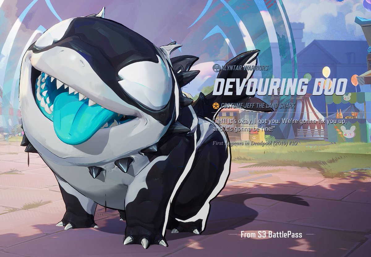 bittersweeettt (@8bittersweeettt) on Twitter photo I hope jeffs model will still get the venom tongue patched on later :o besides that skin is fire i love it, just wished the abilities got a slight recolor as well :(
<a href="/MarvelRivals/">Marvel Rivals</a> #MarvelRivals #jeffthelandshark I hope jeffs model will still get the venom tongue patched on later :o besides that skin is fire i love it, just wished the abilities got a slight recolor as well :(
<a href="/MarvelRivals/">Marvel Rivals</a> #MarvelRivals #jeffthelandshark