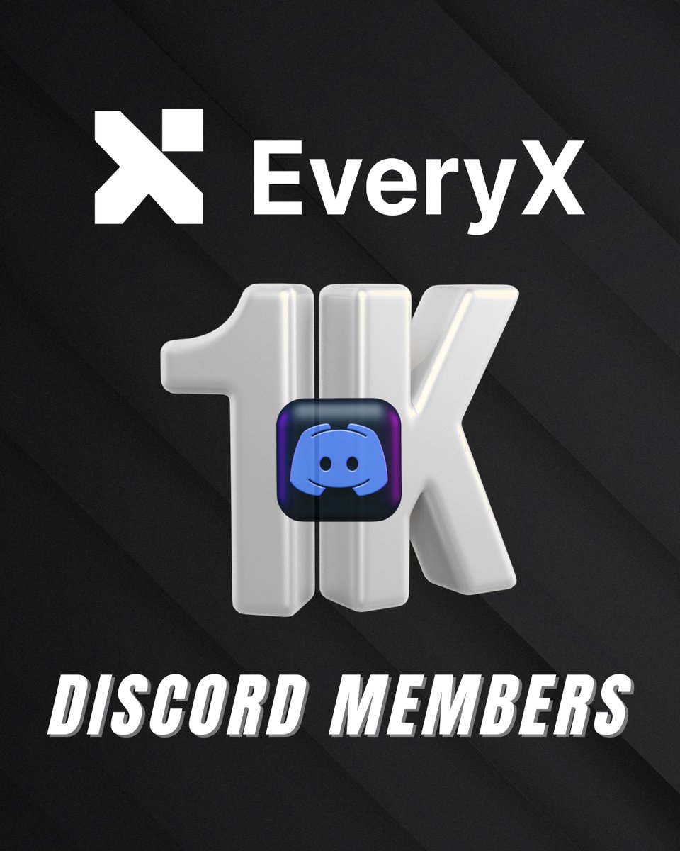 everyx_io's tweet photo. The alpha room just hit 1,000 🔥

EveryX traders, thinkers, and forecasters all in one place.

And Ideas exchanged, Positions tested, Signals sharpened. 📈

#EveryX #ForecastRealWorldEvents #EveryXNews #BuiltForRealRisk https://t.co/Js7FyB4xKK