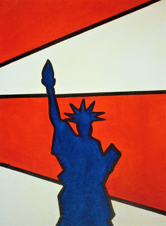 artpinzon71's tweet photo. Art of the Day: "ESTATUE OF LIBERTY". Buy at: https://t.co/jwWtHcG6FP https://t.co/m1WMaXyObK