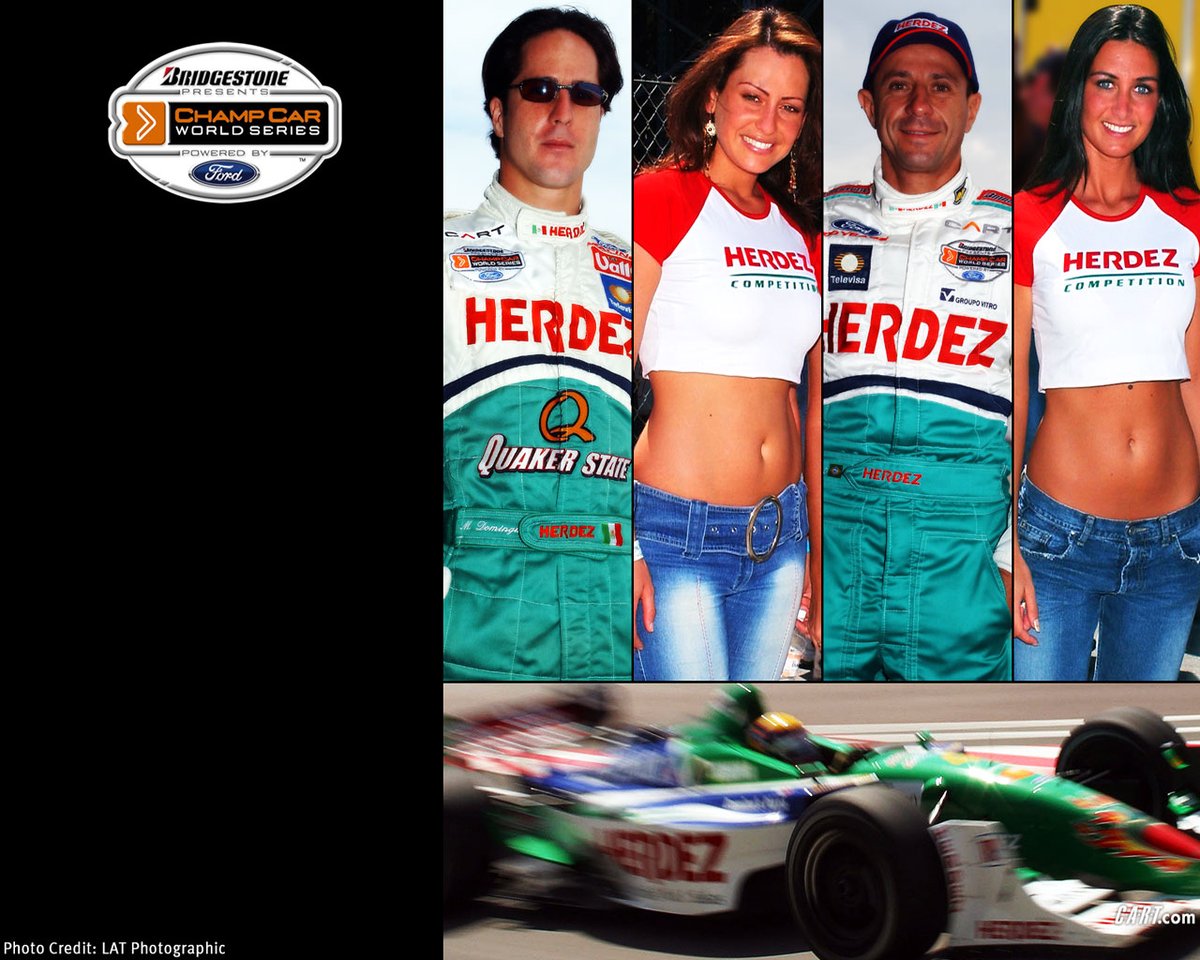 It's the 2003 Herdez Competition tandem of <a href="/SUPERMARIODOM/">Mario Dominguez</a> Mario Dominguez and Roberto Moreno.