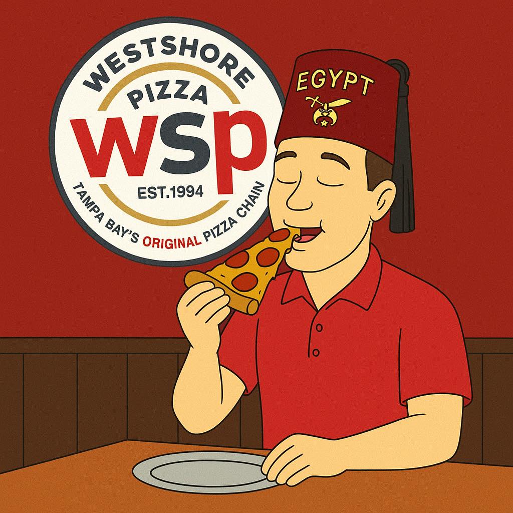 ShrinersFlorida's tweet image. Just a friendly reminder that Westshore Pizza's giveback to @shrinershosp runs throughout the entire month of July. 🍕😁👏 (#FEZtastic!) Learn more and find a list of participating locations here 🔗➡️ tinyurl.com/yckx72fh #TY @westshorepizza
#community #partner @EgyptShriners