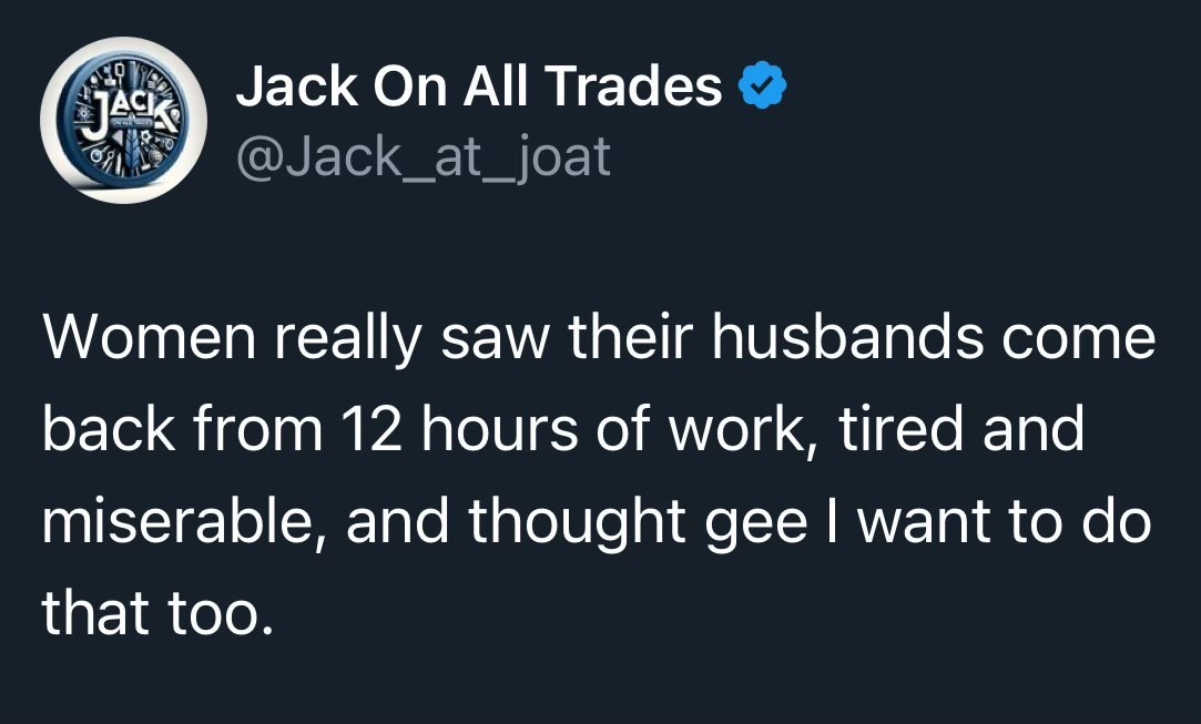 How did women get tricked into feminism so thoroughly?
