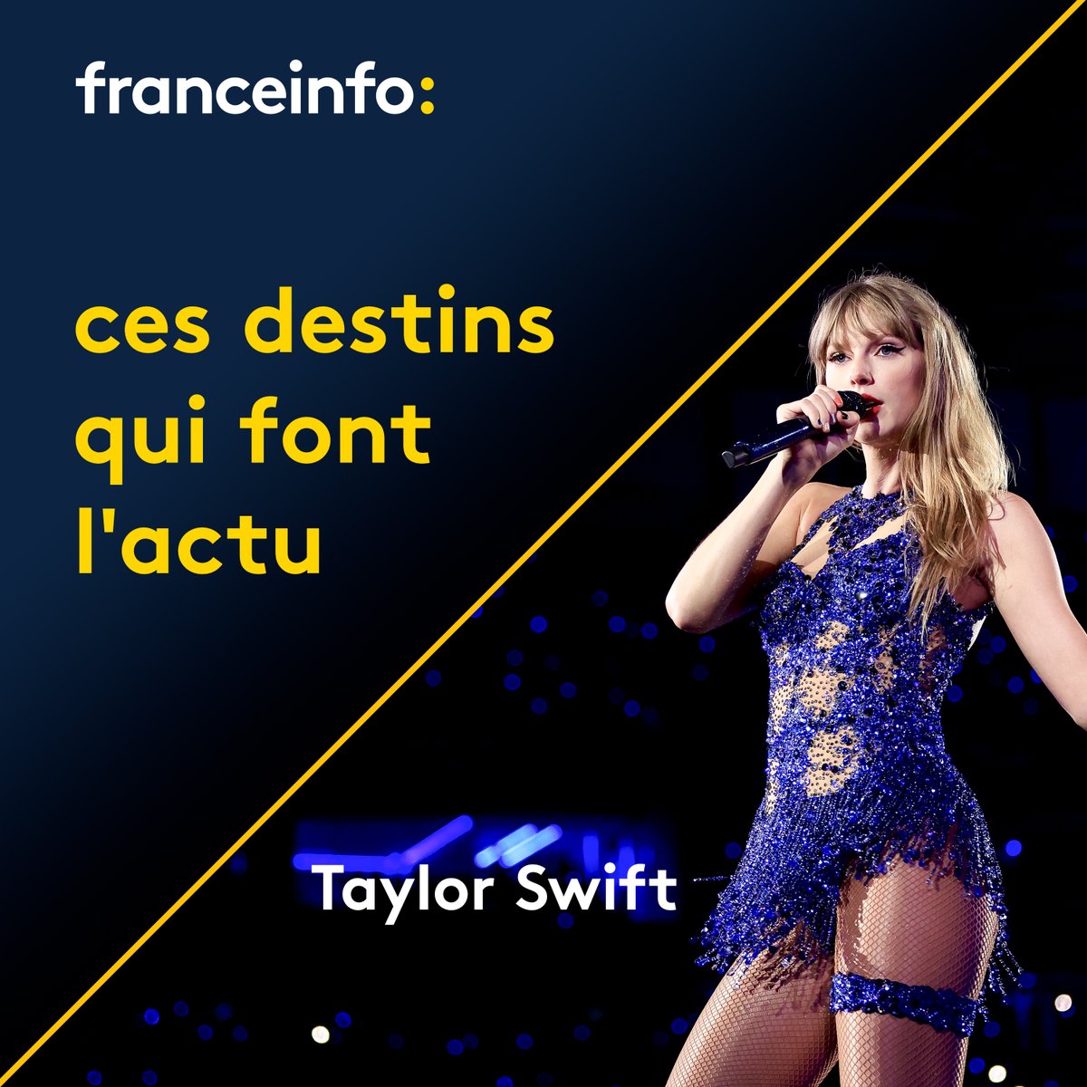 franceinfo pro (@franceinfopro) on Twitter photo ☀️ Cet été, <a href="/franceinfo/">franceinfo</a> vous raconte le destin des grands noms de l 'actu !
🎤 Pour commencer cette saga : Taylor Swift racontée par <a href="/ers1d2/">ersin leibowitch</a>
👀 "Star planétaire & icône féministe, l'une des rares artistes pop à être devenue milliardaire… chaque concert fait trembler la terre." ☀️ Cet été, <a href="/franceinfo/">franceinfo</a> vous raconte le destin des grands noms de l 'actu !
🎤 Pour commencer cette saga : Taylor Swift racontée par <a href="/ers1d2/">ersin leibowitch</a>
👀 "Star planétaire & icône féministe, l'une des rares artistes pop à être devenue milliardaire… chaque concert fait trembler la terre."