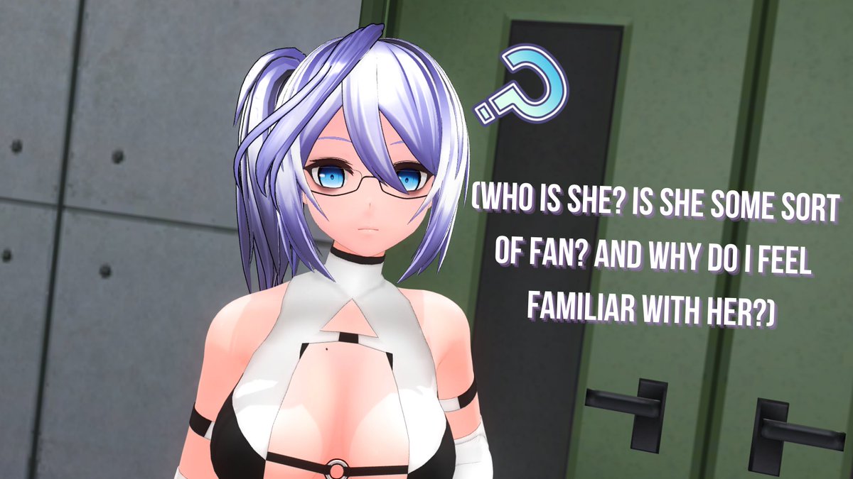 Lily found Clara in the backstage after a what seems a fierce match. Lily muster up all her courage to walk  up to Clara and... TALK TO HER!!! (1/4)
Clara belongs to (<a href="/cb_mmd/">CB</a>) Thank you CB san so much for allowinng me to use your magnificent daughters!🥰🥰