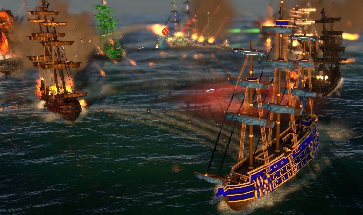 WindwardHorizon's tweet photo. A beautifully captured naval battle in #WindwardHorizon shared by Rymora. 🎞️

#indiegames #navalRPG #RPG #screenshotsaturday https://t.co/MBGgbc6RhS