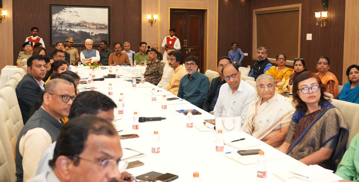 🌐 Telangana–North East Connect: A Festival of Unity &amp; Innovation 🇮🇳🌸

In a significant step to foster inter-regional collaboration, Raj Bhavan, Hyderabad, hosted a high-level coordination meeting chaired by Hon’ble <a href="/tg_governor/">Governor of Telangana</a> , Shri <a href="/Jishnu_Devvarma/">Jishnu Dev Varma</a> , to prepare for the