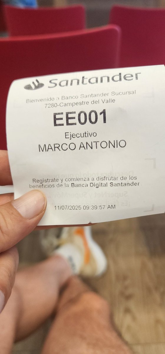 Si. Otra vez en <a href="/SantanderMx/">Santander México</a> ya perdí la noción del tiempo. Recomendación: no tengan cuentas en este banco. Son un dolor de cabeza.
