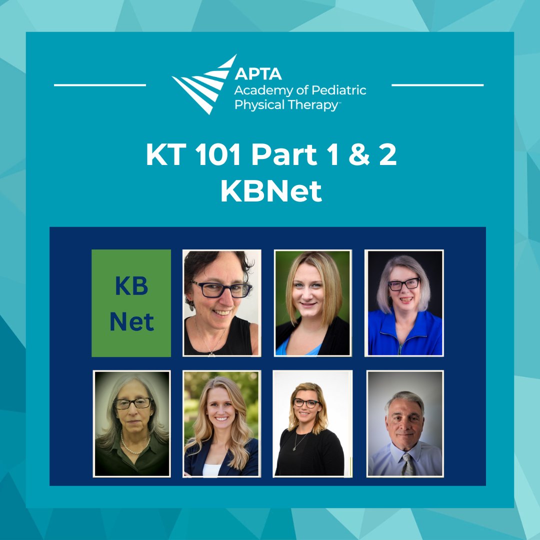 Whether you're just starting out or ready to lead change, APTA Pediatrics offers a clear pathway to grow your knowledge translation skills. Learn more by visiting: learning.pediatricapta.org/products/acade…

#pediatricphysicaltherapy #pediatrics #knowledgetranslation