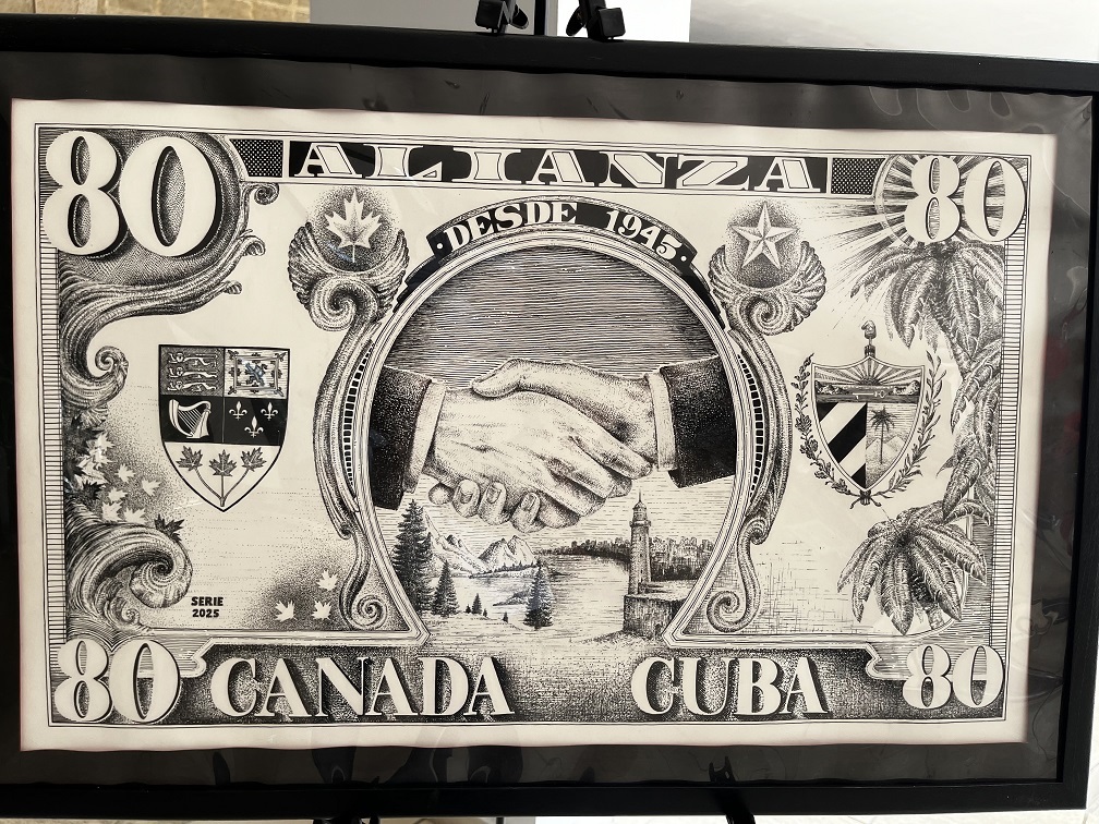 CanEmbCuba's tweet image. We’re touched by the incredible works by the young artists of the San Alejandro Arts Academy, on the theme of the #CanadaCuba80 for our Canada day Celebration.