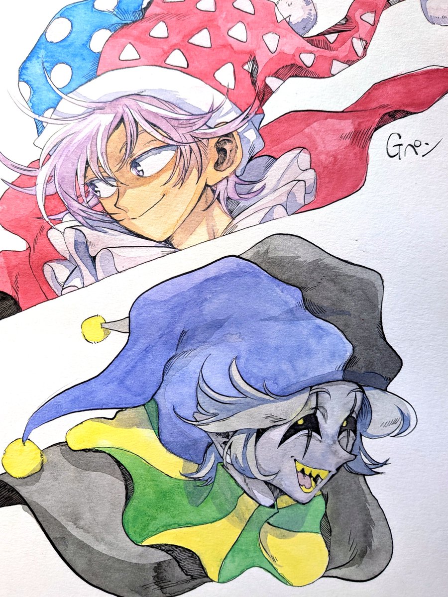619_rkt's tweet image. ピエロ擬人化