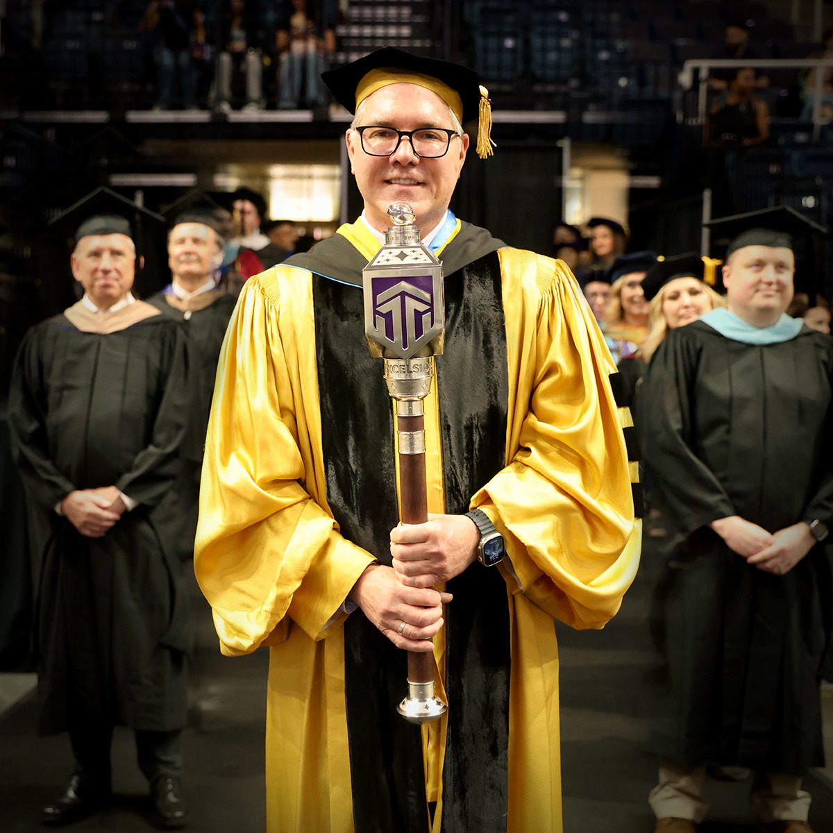 ExcelsiorUniv's tweet image. Tassels turned! Provost Chris Cassirer has officially conferred the degrees at Excelsior’s 54th Commencement. 🎓 Move those tassels—you are part of our 200,000+ alumni network! #ExcelsiorProud