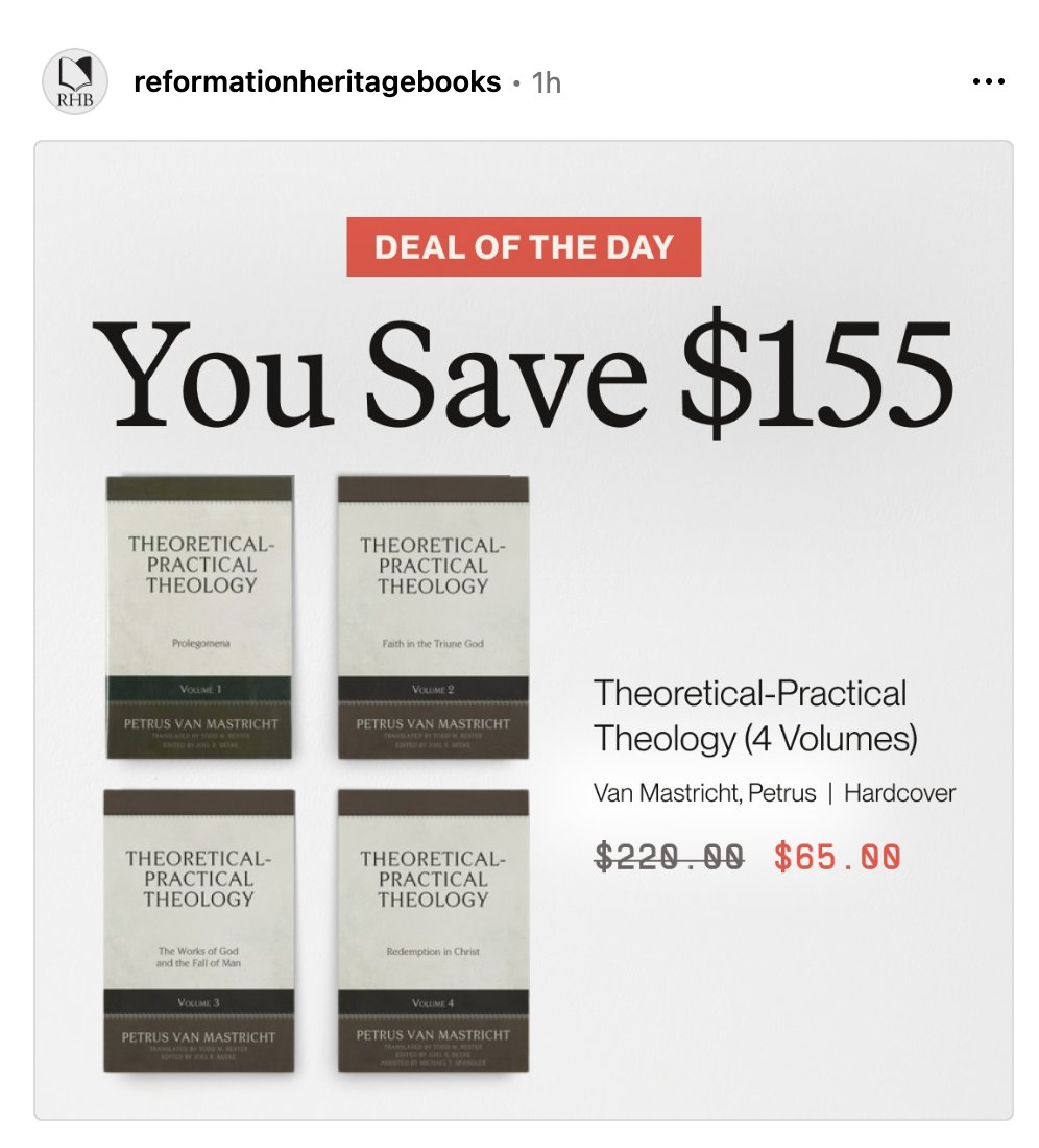 RonniKurtz's tweet image. This is an insane deal from @RHB_Books. Students, I hope many of you take advantage of this. Amongst my favorite series right now.