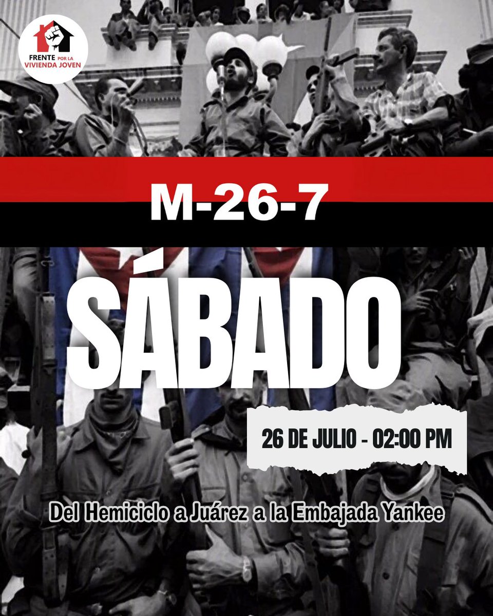 FrenteViviendaJ's tweet photo. Contra el despojo, la gentrificación, el imperialismo y el capital que nos expulsa de nuestros barrios y de nuestras vidas. ¡Saldremos a gritar lo que intentan callar!
#LaCiudadEsNuestra #ResistenciaBarrial #CDMXNoSeVende #GentrificaciónEsViolencia #FrentePorLaViviendaJoven #26J https://t.co/27Am9L0h3X