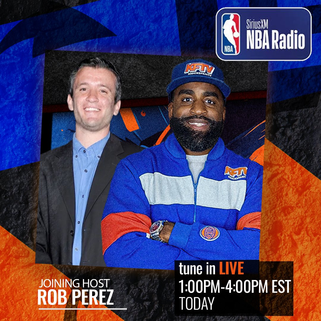 I'll be live from 1-4pm EST w/ my guy <a href="/WorldWideWob/">Rob Perez</a> on <a href="/SiriusXMNBA/">SiriusXM NBA Radio</a> Ch. 86 talking the latest news around the association. Tap in!