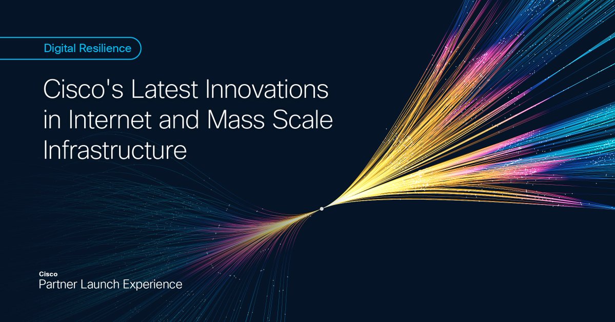 #CiscoPartner success starts with agility! Discover how <a href="/Cisco/">Cisco</a> empowers you to seize new opportunities, monetize faster, and scale solutions for today’s evolving landscape. 🚀

Check this session at #CiscoPartnerLaunch Experience 👇
cs.co/60154IvNh
