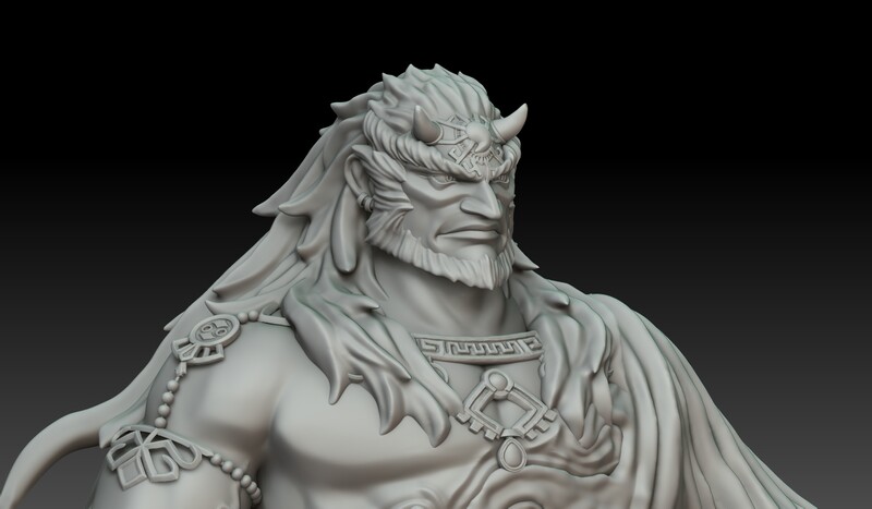 Ibbola06's tweet image. Ganondorf - Sculpt - Tears of the Kingdom#Ganondorf #TearsOfTheKingdom #ZeldaSculpt #3DPrintedGanondorf #TOTKGanondorf #LegendOfZelda #VillainSculpt #NintendoFanArt #GanondorfStatue #FantasySculpture #GameCharacterModel #CollectibleFigure