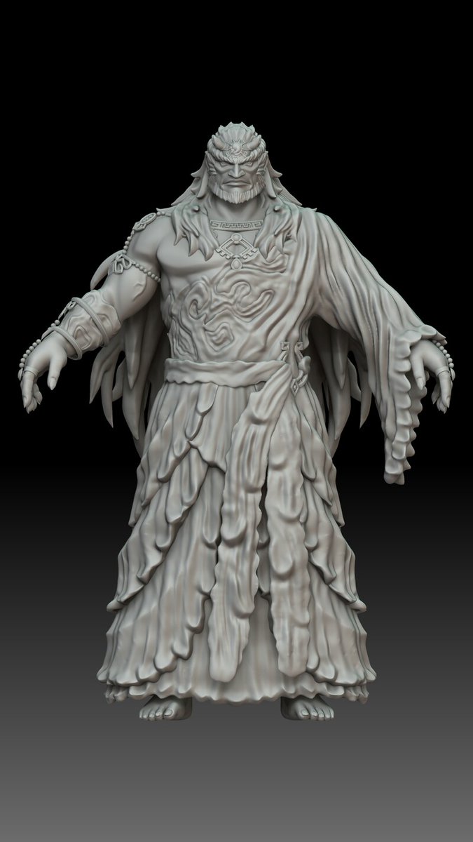 Ibbola06's tweet image. Ganondorf - Sculpt - Tears of the Kingdom#Ganondorf #TearsOfTheKingdom #ZeldaSculpt #3DPrintedGanondorf #TOTKGanondorf #LegendOfZelda #VillainSculpt #NintendoFanArt #GanondorfStatue #FantasySculpture #GameCharacterModel #CollectibleFigure