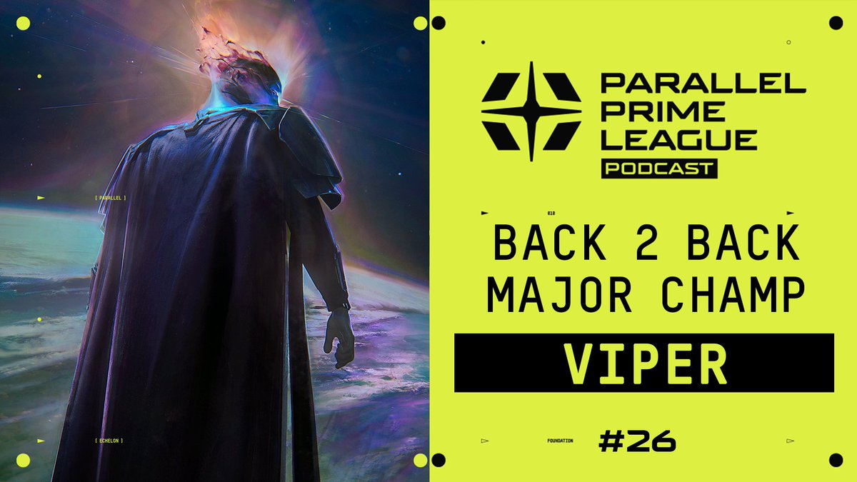 This week on the Parallel League Podcast, <a href="/Alliestrasza/">Alliestrasza</a> and <a href="/mookah_f/">Mookah//</a>
are joined by back-to-back Major champion <a href="/viper_9337/">Viper</a>, who just secured his spot at the Season 2 Prime Championship.

📺  YouTube &amp; YouTube Music: youtu.be/0xpBCmJTZLs

🎧  Spotify: open.spotify.com/episode/62N9lH…