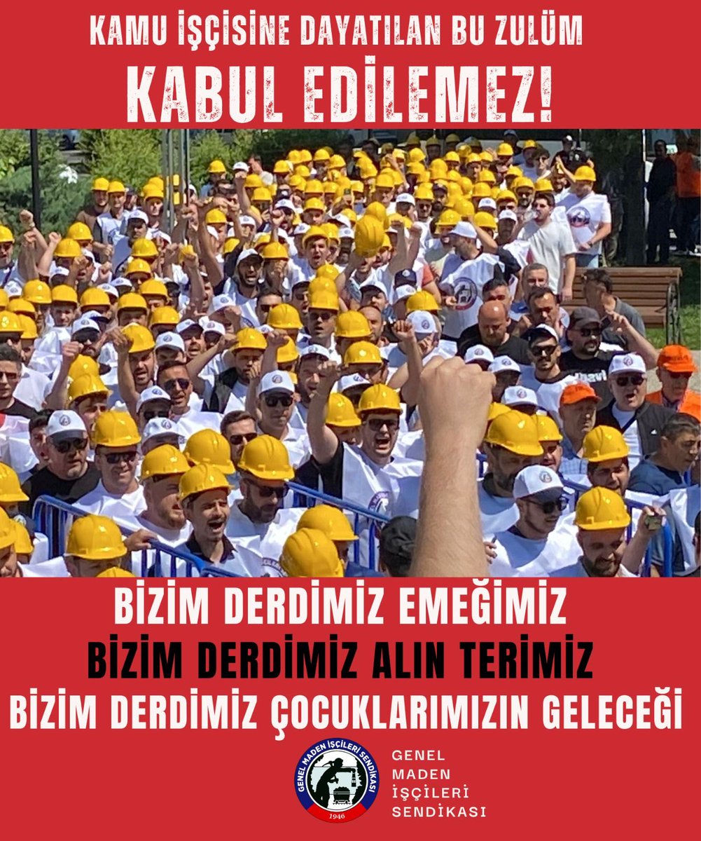 İnsan onuruna yakışır bir ücret istiyoruz..!
Emeğe saygı, işçiye değer istiyoruz..!
#zordayizgecinemiyoruz
