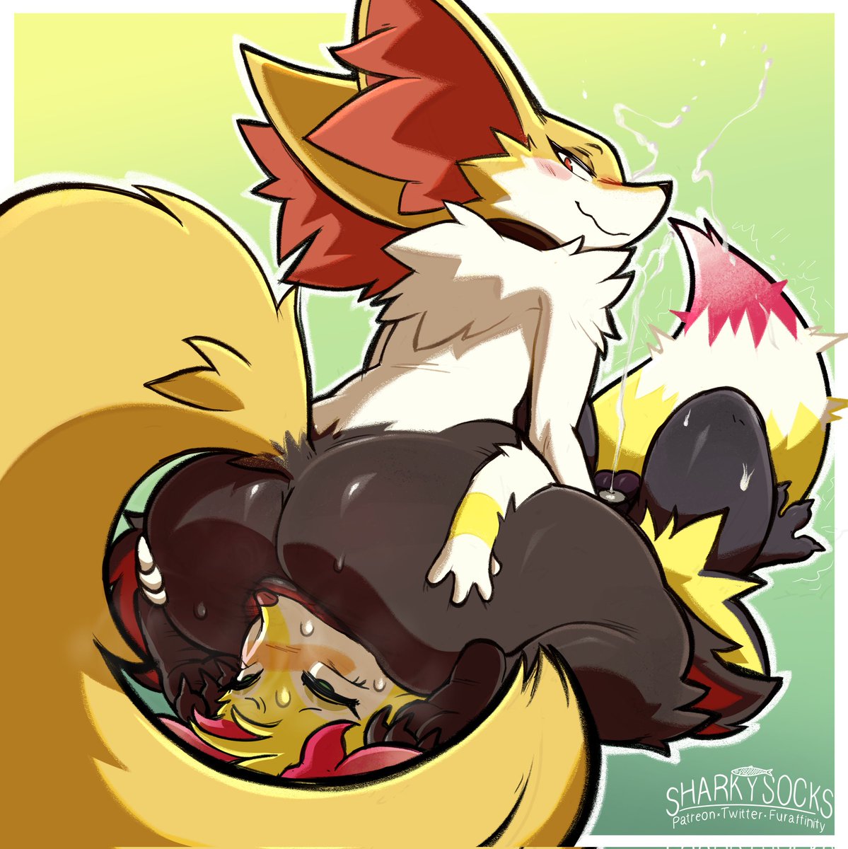 Delphox buttholes are meant for kissing 🥺💕
