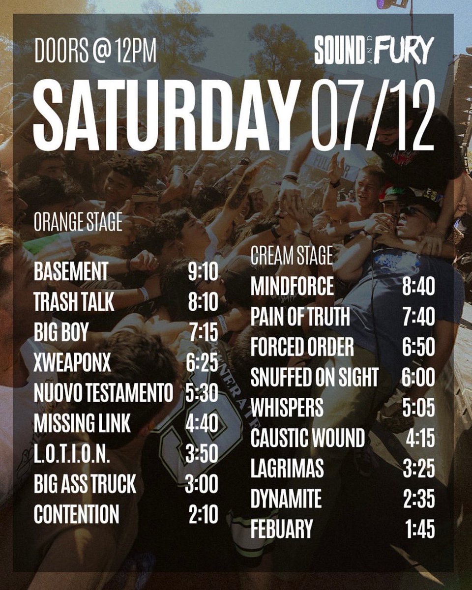 ForcedOrderHC's tweet image. Dark Hardcore returns tomorrow at @sound_and_fury