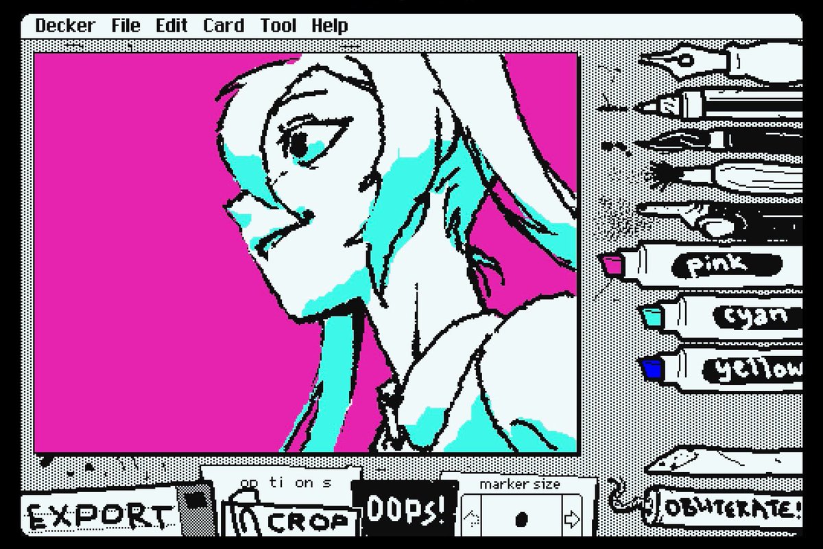 Leem0n147's tweet image. #wigglypaint #miku