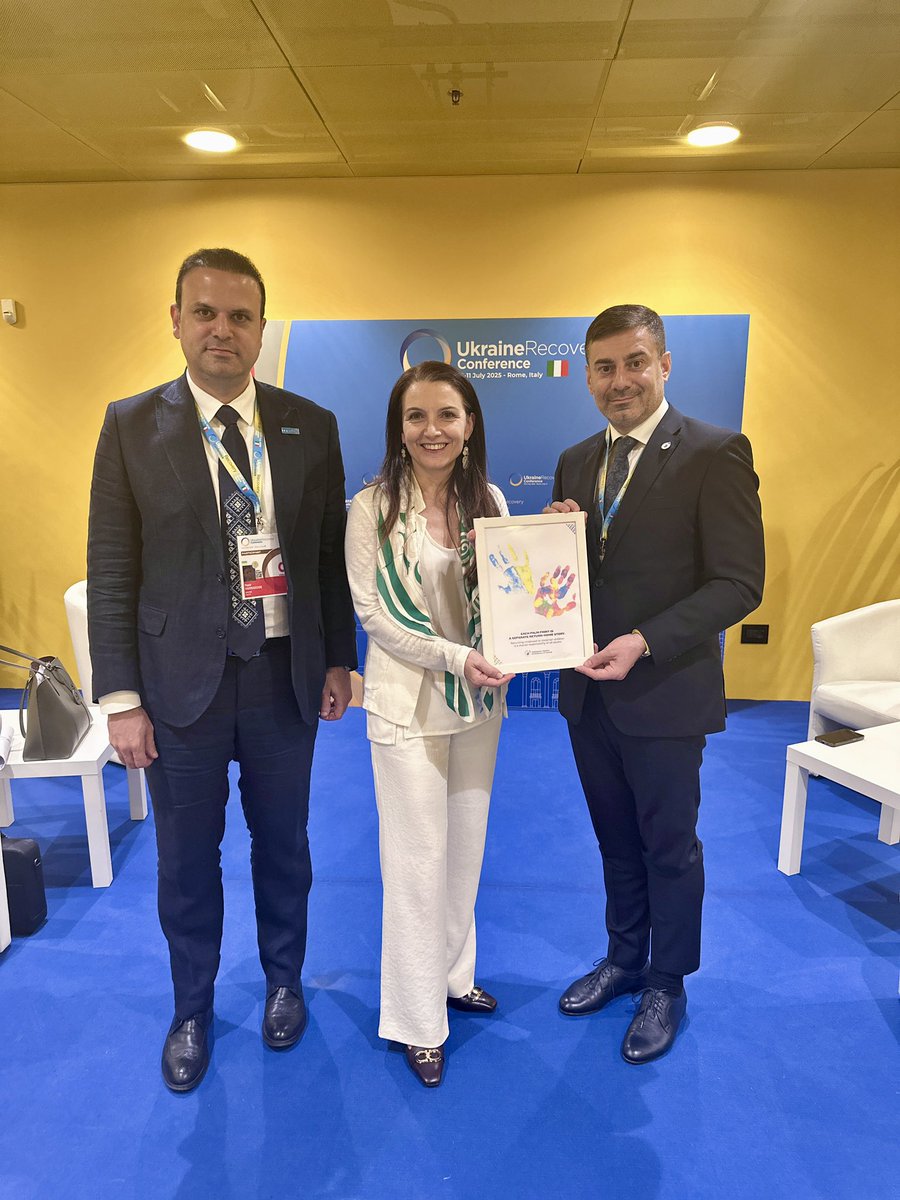 Dmytro Lubinets (@lubinetzs) on Twitter photo I met with <a href="/R_DeDominicis/">Regina De Dominicis</a>, <a href="/UNICEF_ECA/">UNICEF Europe C.Asia</a>, and <a href="/MunirMammadzade/">Munir Mammadzade</a>, Head of <a href="/UNICEF_UA/">UNICEF Ukraine</a>.
We discussed the protection of children’s rights during wartime, the rehabilitation of affected children, and access to education and psychosocial support. I met with <a href="/R_DeDominicis/">Regina De Dominicis</a>, <a href="/UNICEF_ECA/">UNICEF Europe C.Asia</a>, and <a href="/MunirMammadzade/">Munir Mammadzade</a>, Head of <a href="/UNICEF_UA/">UNICEF Ukraine</a>.
We discussed the protection of children’s rights during wartime, the rehabilitation of affected children, and access to education and psychosocial support.