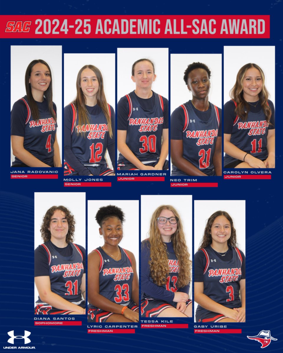 OPSU WOMEN'S BASKETBALL (@opsuwbb) on Twitter photo CONGRATULATIONS! These nine ladies have received the SAC 2024-25 Academic All-SAC Award! Way to handle your business in the classroom as well as on the court!
#HandleBusiness CONGRATULATIONS! These nine ladies have received the SAC 2024-25 Academic All-SAC Award! Way to handle your business in the classroom as well as on the court!
#HandleBusiness