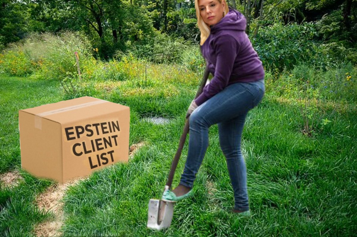 Pam Bondi decided to make a surprise unannounced visit to Ivana Trump’s grave.