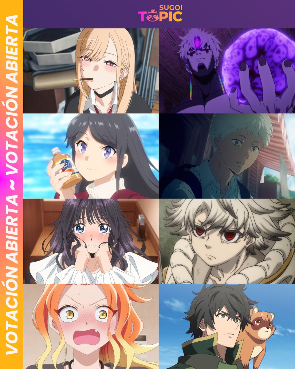 ¡GRANDES EPISODIOS!

Comenzamos la temporada de anime VERANO 2025, con increíbles episodios.

🗳️Vota y apoya a tus series favoritas en: a.sugoi.news/08l03

#sugoitopic