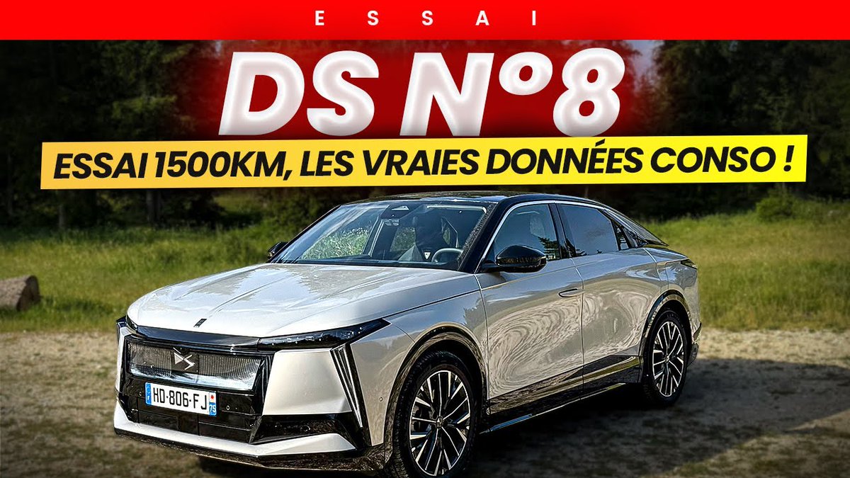 Didier Méance 🔌🔋🚙 (@dmeance) on Twitter photo 1500 km en nouvelle DS N°8 : notre avis, la vraie autonomie sur autoroute, on vous dit tout ! youtu.be/Mhue78xs82A?si… via <a href="/CedricFreour/">Cedric Freour</a> <a href="/kingbaja1975/">Vincent Marty</a> #100Bornes
<a href="/ds_automobiles/">DS Automobiles</a> #DSAutomobiles #DS #Numéro8 #N8 #DS8 #DSNuméro8 #SUV #Electrique #Essai #VoitureElectrique #BEV #EV #VE 1500 km en nouvelle DS N°8 : notre avis, la vraie autonomie sur autoroute, on vous dit tout ! youtu.be/Mhue78xs82A?si… via <a href="/CedricFreour/">Cedric Freour</a> <a href="/kingbaja1975/">Vincent Marty</a> #100Bornes
<a href="/ds_automobiles/">DS Automobiles</a> #DSAutomobiles #DS #Numéro8 #N8 #DS8 #DSNuméro8 #SUV #Electrique #Essai #VoitureElectrique #BEV #EV #VE