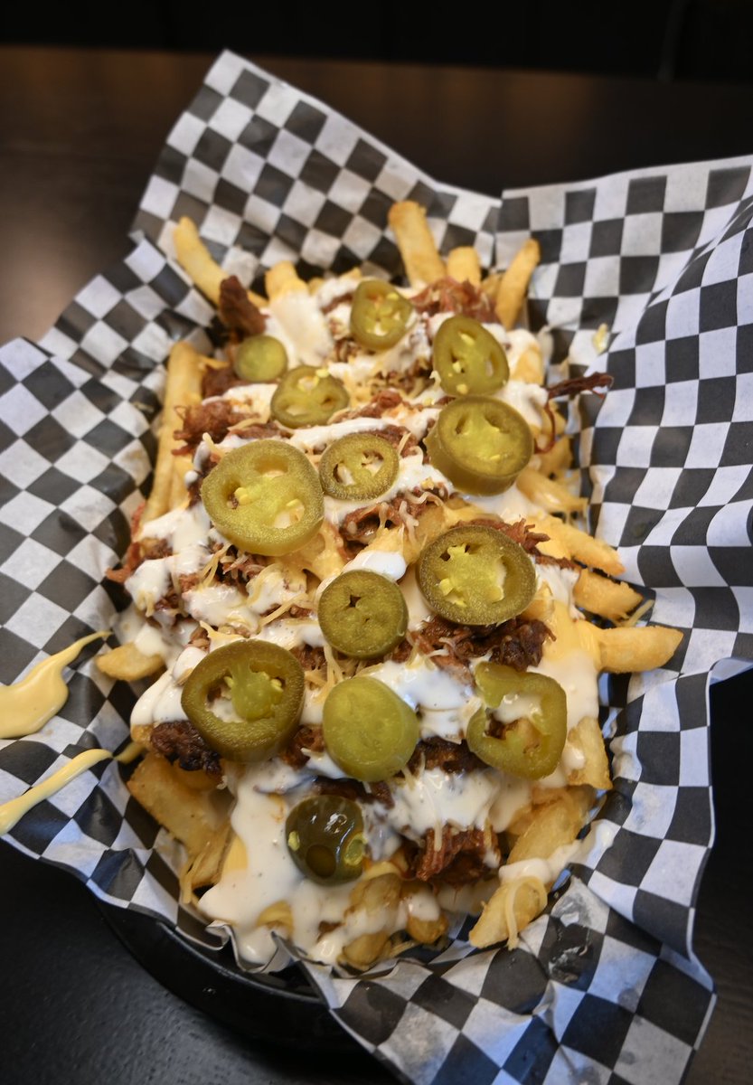 Fries this good deserve a holiday. 🥳🍟

Celebrate National #Fries Day with our Boss Loaded Fries - with shredded cheddar, BBQ beef brisket, jalapeños, and Ranch. 🧀