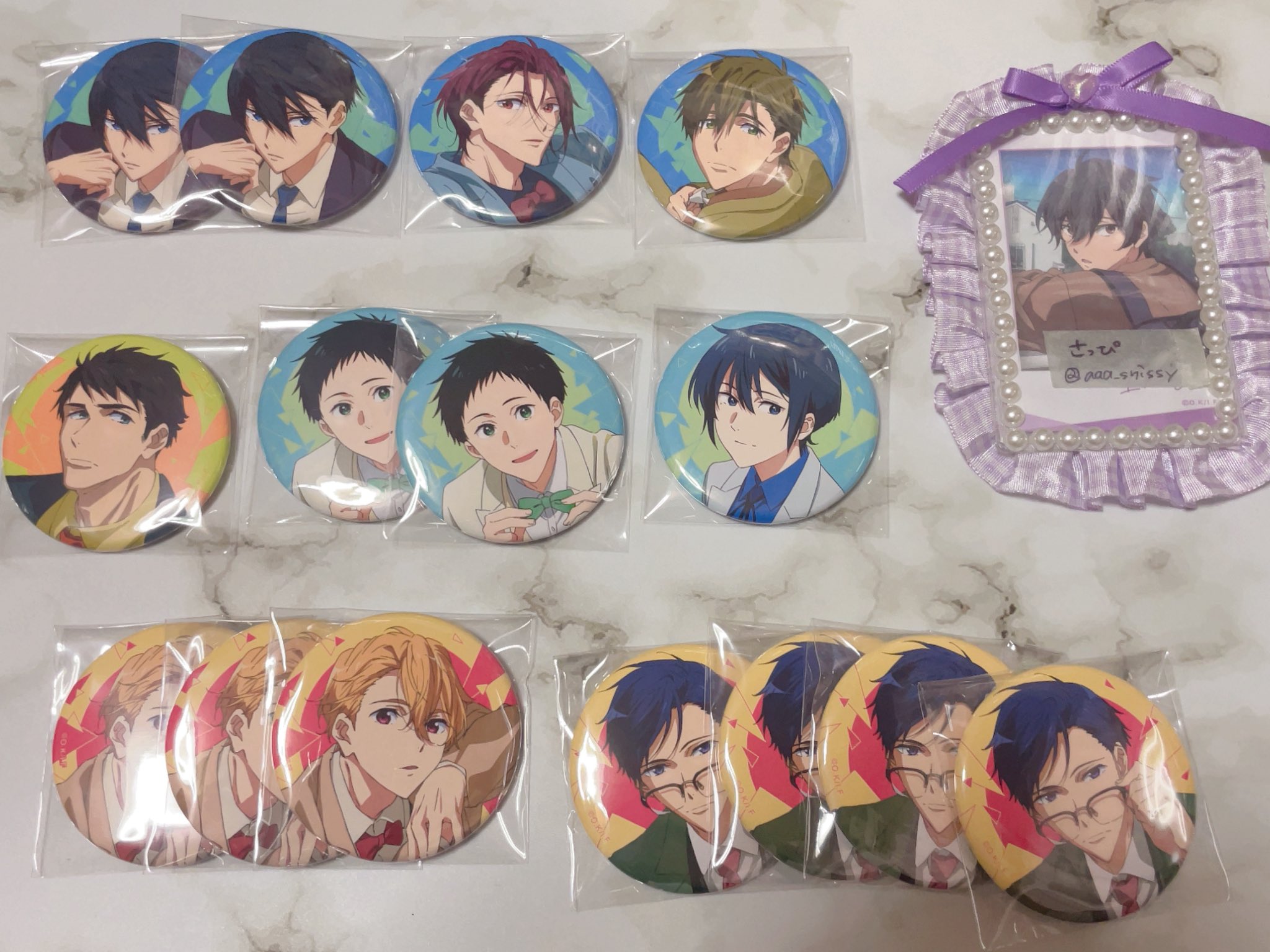 KYOANI 缶バッジコレクション 2025 B 雅貴 6点 KYOANI2025 缶バッジコレクション【B】【在庫品】 | アイテム