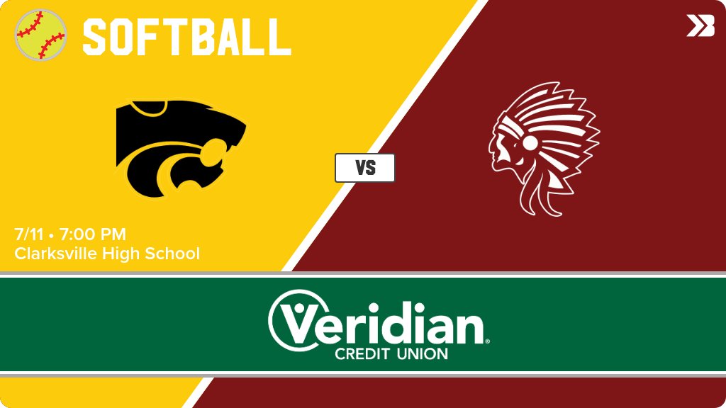 Softball (Varsity) Game Day! - Check out the event preview for the The Janesville Wildcats vs The Clarksville Indians. It starts at 7:00 PM and is at Clarksville High School. gobound.com/ia/ighsau/soft…