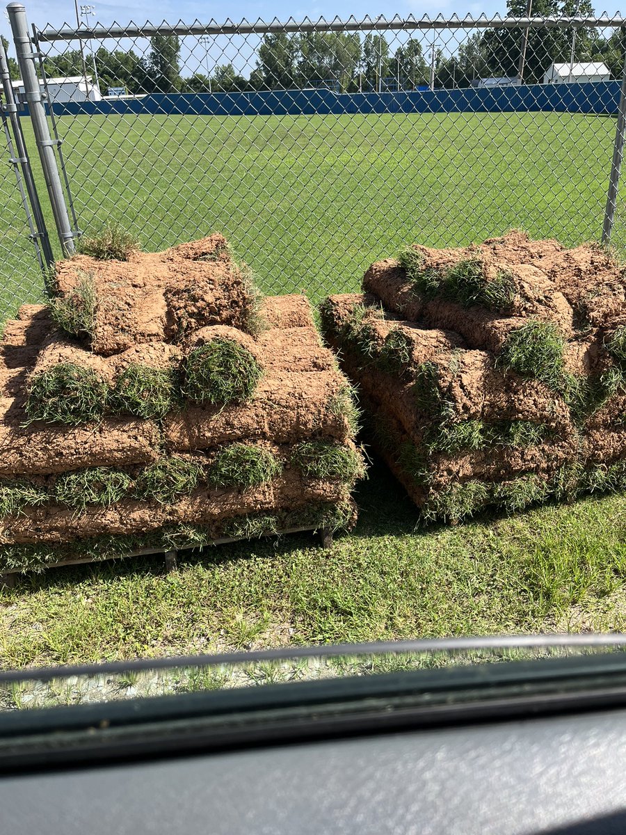 More renovations coming tonight! Come down to the field at 7 if you’re interested in some fun.