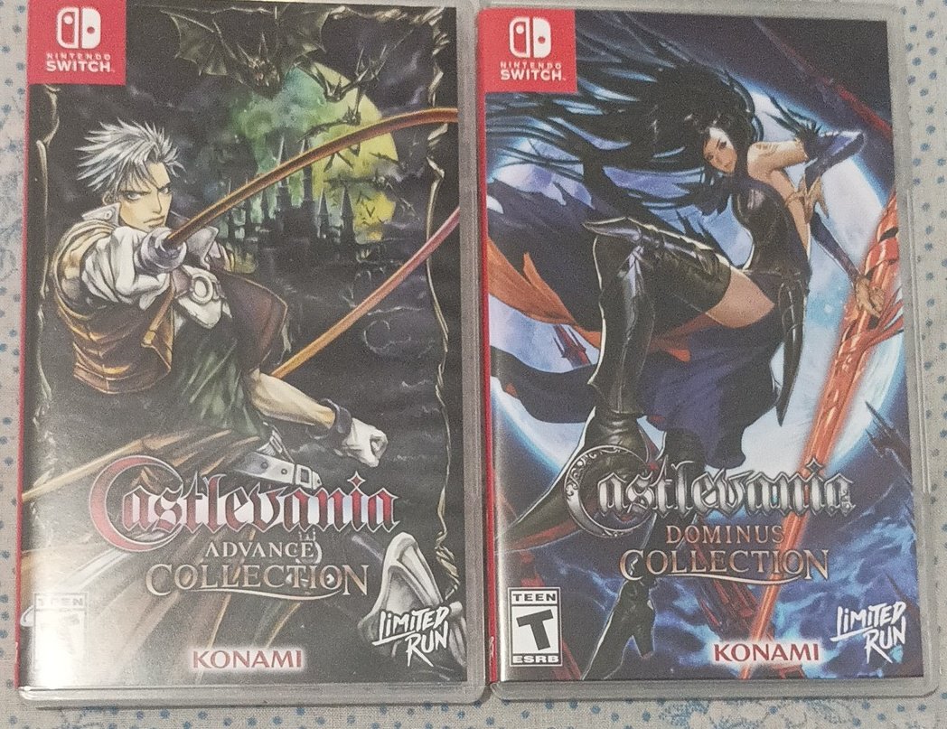 I'm missing the Castlevania Anniversary collection ☝️🤓