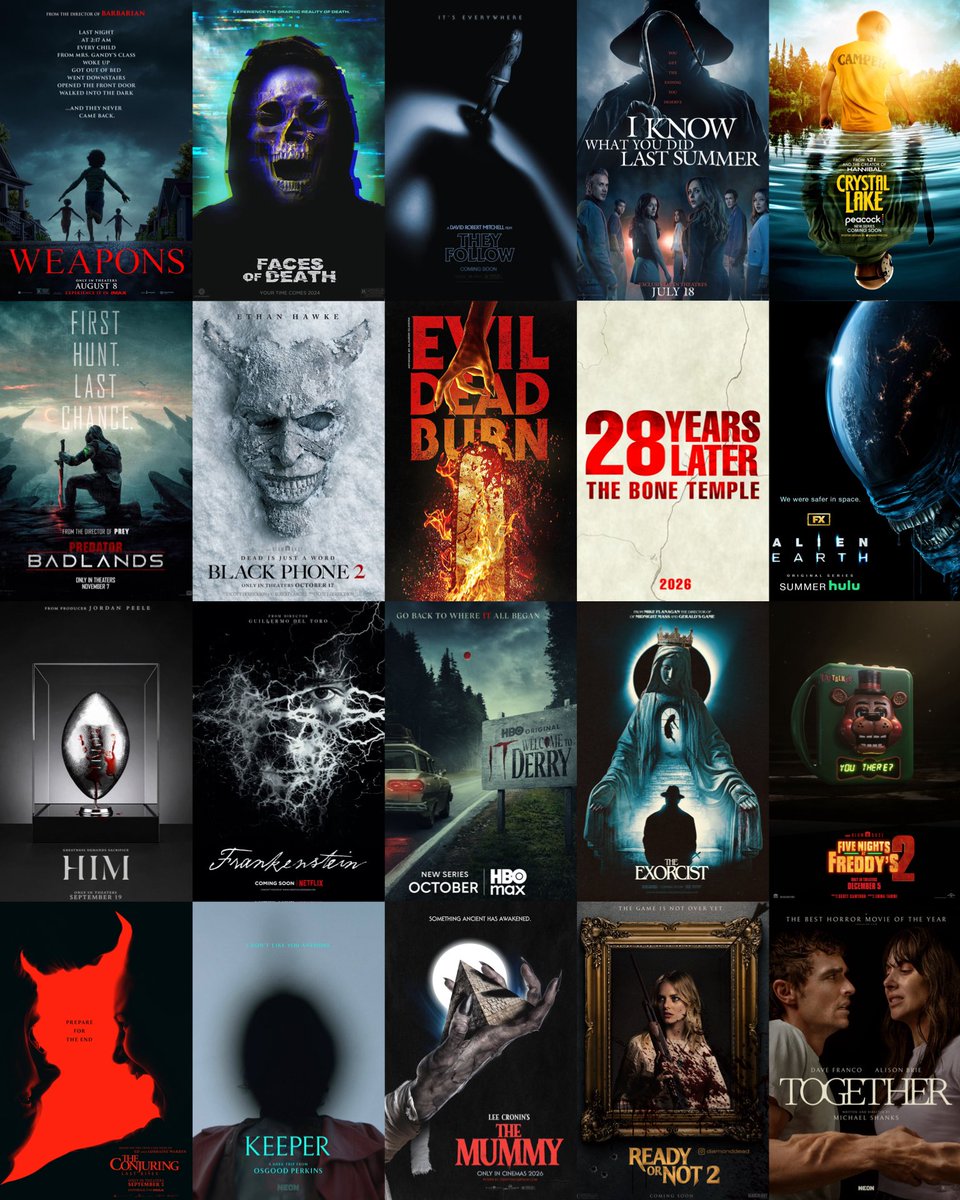 upcoming horror projects