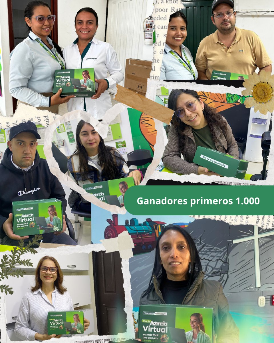 Tenemos más ganadores de los primeros 1.000 asociados en registrarse en la Nueva Agencia Virtual. 🏆💻
¡Gracias por dar el salto digital con nosotros! 🚀
#AgenciaVirtualComultrasan #SaltoDigital #Primeros1000
