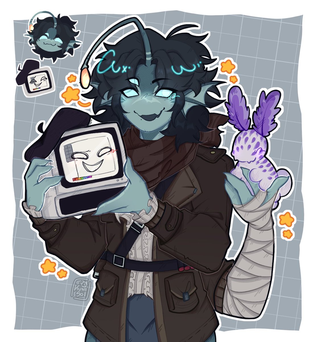 Kuni_Sol's tweet image. Fish man with friends :]
#SebastianSolace #SebastianSolaceart #PressureSebastian #pressureroblox #sebastiansolaceart #painterpressure #pressurepainter #pressureseabunny #seabunnypressure