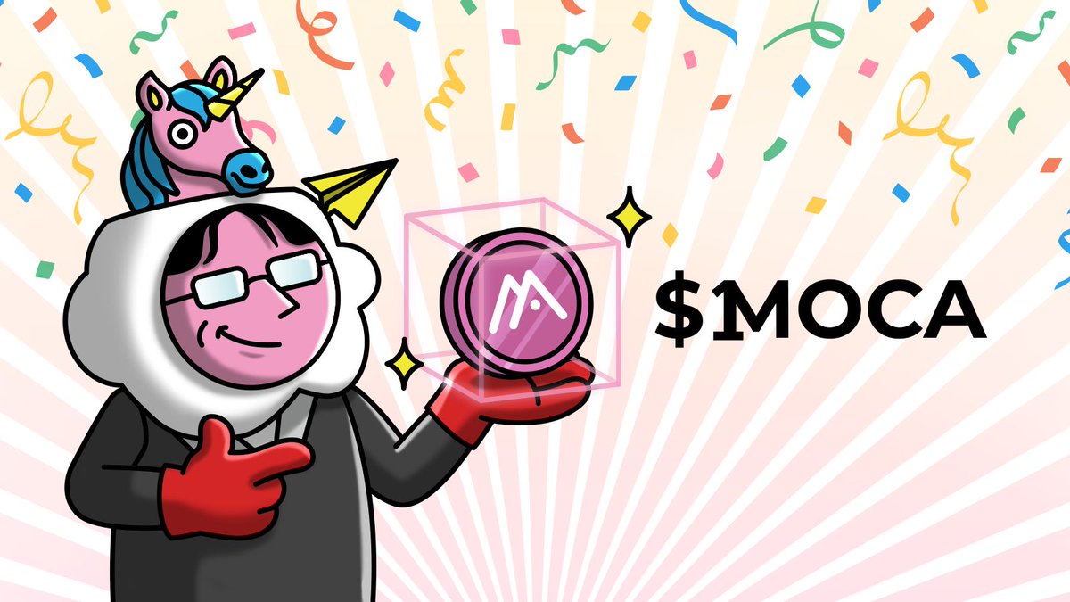 Yat Siu (@ysiu) on Twitter photo .<a href="/Moca_Network/">Mocaverse💼🪐</a> This feels like giveaway season but I have to celebrate the 1 year of $MOCA TGE and to celebrate the announcement of Moca Chain, I’m giving away the next $100,000 $MOCA to 100 brilliant minds who can answer: “What is Moca Chain?”
Rules to enter:
• Answer: .<a href="/Moca_Network/">Mocaverse💼🪐</a> This feels like giveaway season but I have to celebrate the 1 year of $MOCA TGE and to celebrate the announcement of Moca Chain, I’m giving away the next $100,000 $MOCA to 100 brilliant minds who can answer: “What is Moca Chain?”
Rules to enter:
• Answer: