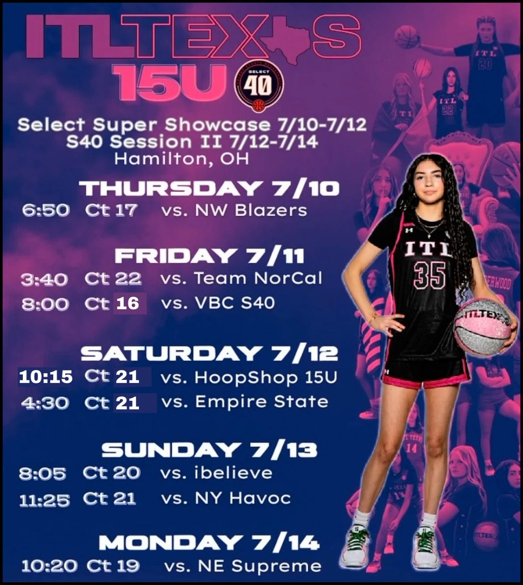 35Avary's tweet image. 🚨🔥Game Day #2 @SelectEventsBB Super Select Showcase in Ohio! 🔥🚨
👀 clips from our first game yesterday
3:40 on ct 22 vs Team NorCal 3SSB
8:00 on ct 16 vs VBC S40