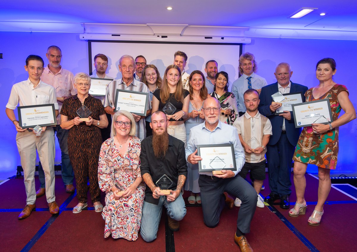 KentFA's tweet image. What an unforgettable evening! 💫
Last night, we proudly hosted the Grassroots Workforce Awards 2025, sponsored by Ballerz, which was a celebration of the incredible volunteers who are the heart of Kent football.🙌
A huge thank you to our inspiring guest speakers Matt Longhurst…