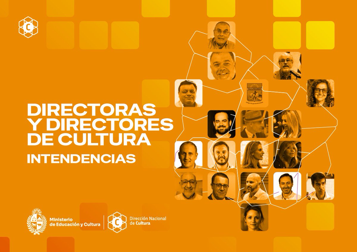 La Dirección Nacional de Cultura saluda a las nuevas autoridades departamentales, en especial a quienes liderarán cultura. Reafirmamos nuestro compromiso de trabajar colectivamente por una cultura participativa, democrática y presente en todo el país.

🔗gub.uy/ministerio-edu…