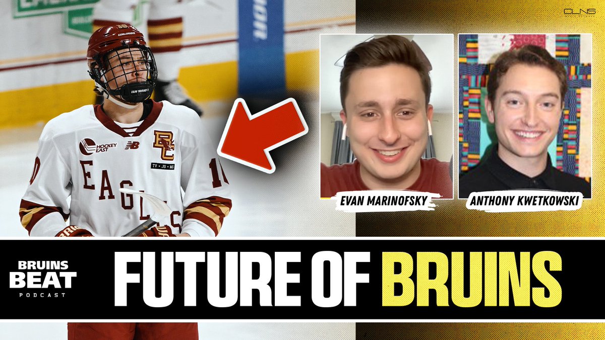 BruinsCLNS's tweet image. 🚨NEW BRUINS BEAT EPISODE🚨
@EvanMarinofsky & @antkwet as they discuss the Future of the Bruins & why by Drafting James Hagens the Bruins ARE NOT DESTINED for a Rebuild
📺: youtu.be/jv9X5tZ4COE?si…