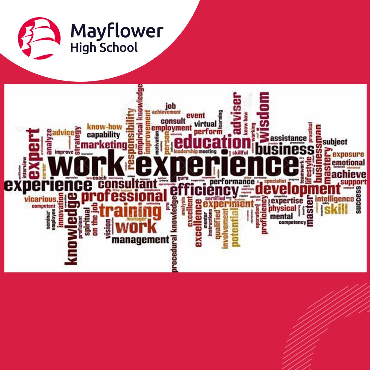 The school was delighted to reintroduce a week's work experience for our Y10 &amp; Y12 students.  The feedback from the employers has been overwhelmingly positive. Congratulations to everyone on a hugely successful week!